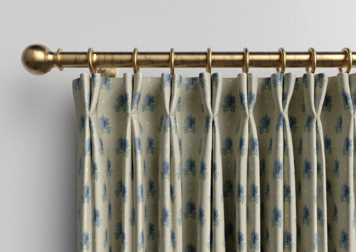 Pensford, Sebby Raffs Blue - Made to Measure Curtains - Image 10
